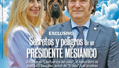 Anticipo de "Las fuerzas del cielo" el nuevo libro de Juan Luis González, autor de "El loco". Las pruebas de la asesoría que recibe de sus perros. Chats, testimonios y el currículum esotérico de Karina.