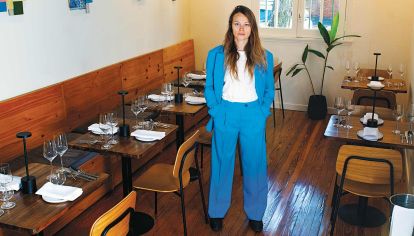 Oriunda de Polonia, acaba de abrir un restaurante de fine dining en Colegiales. Cocinar con arte e ingredientes en falta.
