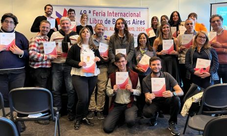 Presentación del libro “Red de escuelas: tramas de innovación en educación técnica” en la Feria del Libro