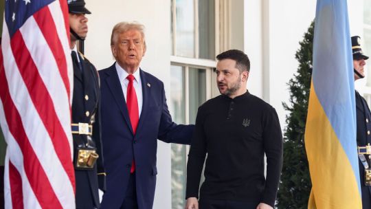 President Trump Meets Ukrainian President Zelenskiy At White House