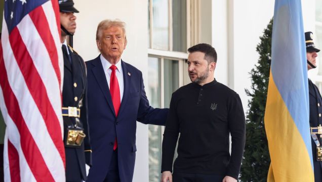 President Trump Meets Ukrainian President Zelenskiy At White House