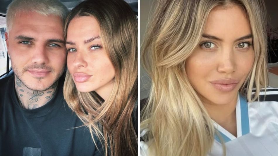Mauro Icardi, la China Suárez y Wanda Nara