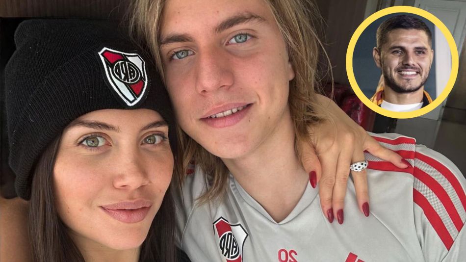 Wanda Nara y Valentino López