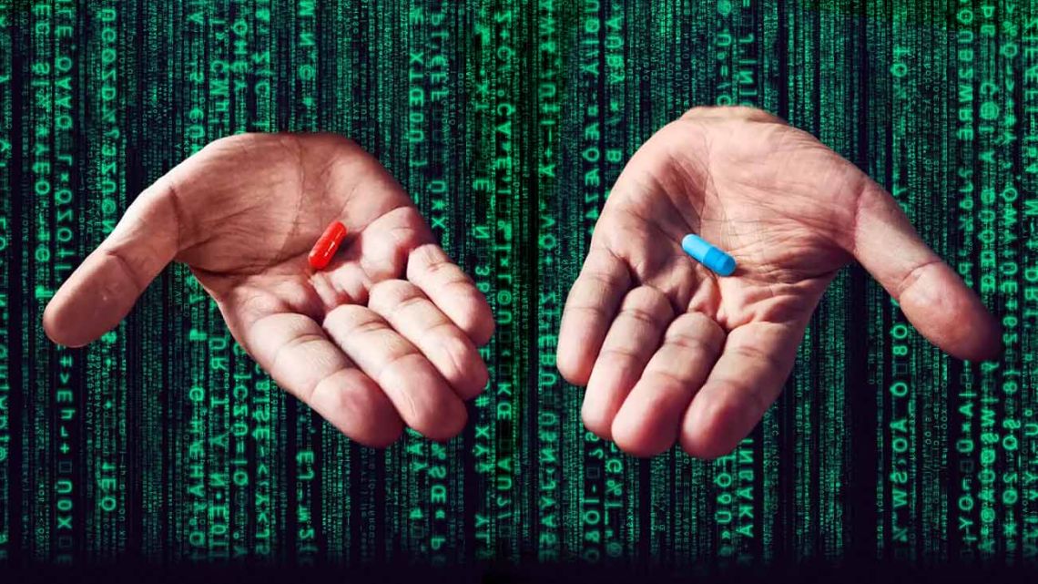 Red bill, blue pill.