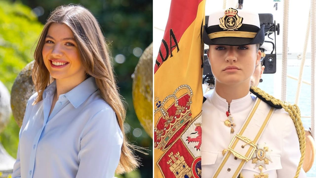 La princesa Leonor saludó a la infanta Sofía por su cumpleaños desde alta mar con un teléfono satelital | Caras