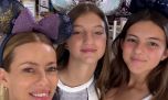 El look match de las hijas de Nicole Neumann en Disney