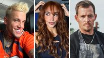 Alex Caniggia, Melody Luz y Santiago del Azar