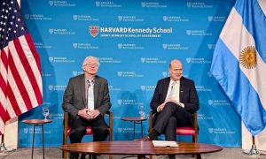 Federico Sturzenegger en la Universidad de Harvard