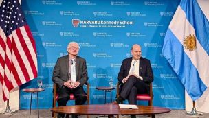 Federico Sturzenegger en la Universidad de Harvard