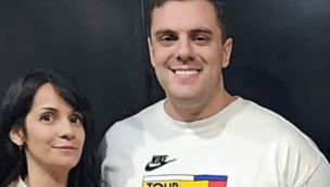 Marina Biagetti y el Gordo Dan