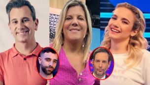 Matías Bertolotti, Dominique Metzger, Naza Di Serio, Diego Poggi y Rodrigo Lussich