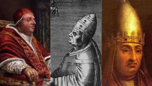 Papa Alejandro VI, Papa Urbano VI y Papa Bonifacio VIII