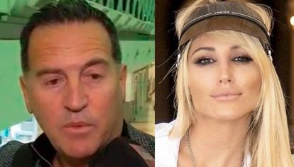 Tras conocerse el material en el que se deja en evidencia una situación violenta, el empresario apuntó contra la exvedette.