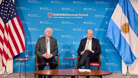 Federico Sturzenegger en la Universidad de Harvard