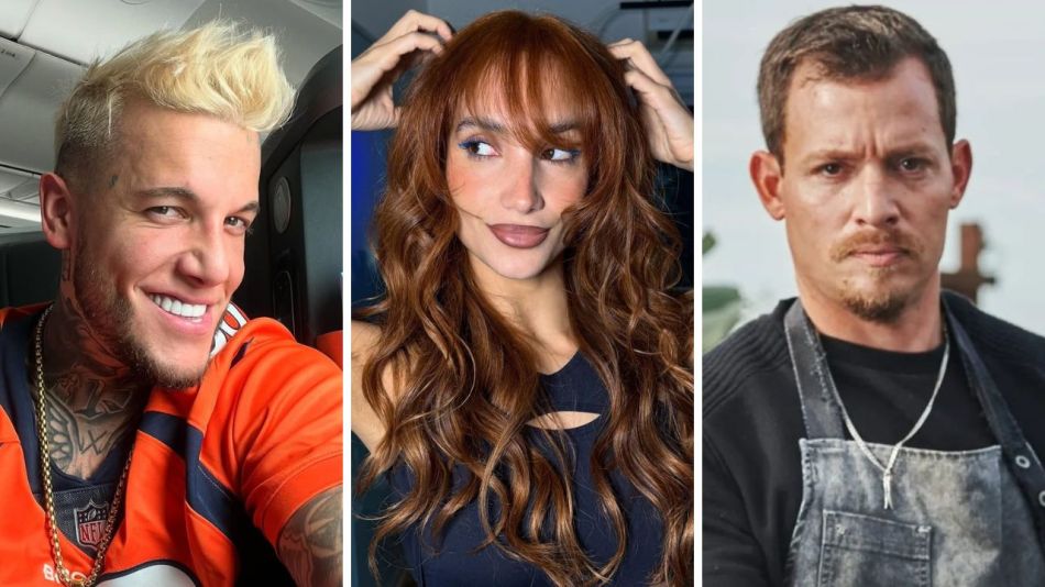 Alex Caniggia, Melody Luz y Santiago del Azar
