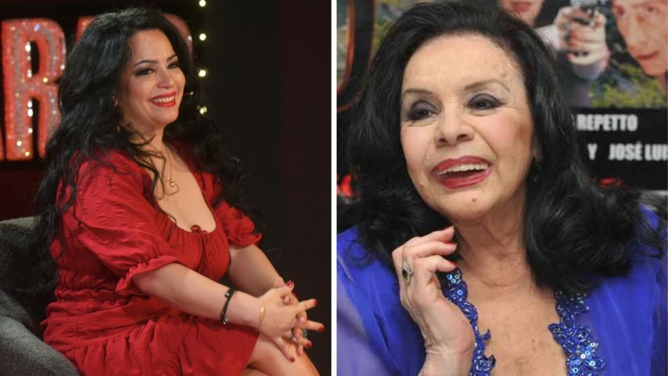 Isabel "La Coca" Sarli y su hija, Isabelita