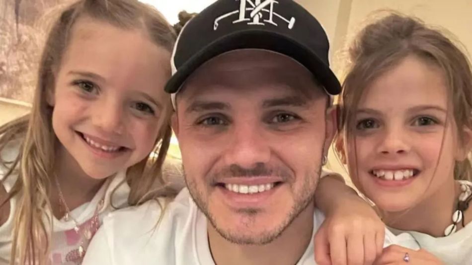Mauro, Francesca e Isabella Icardi