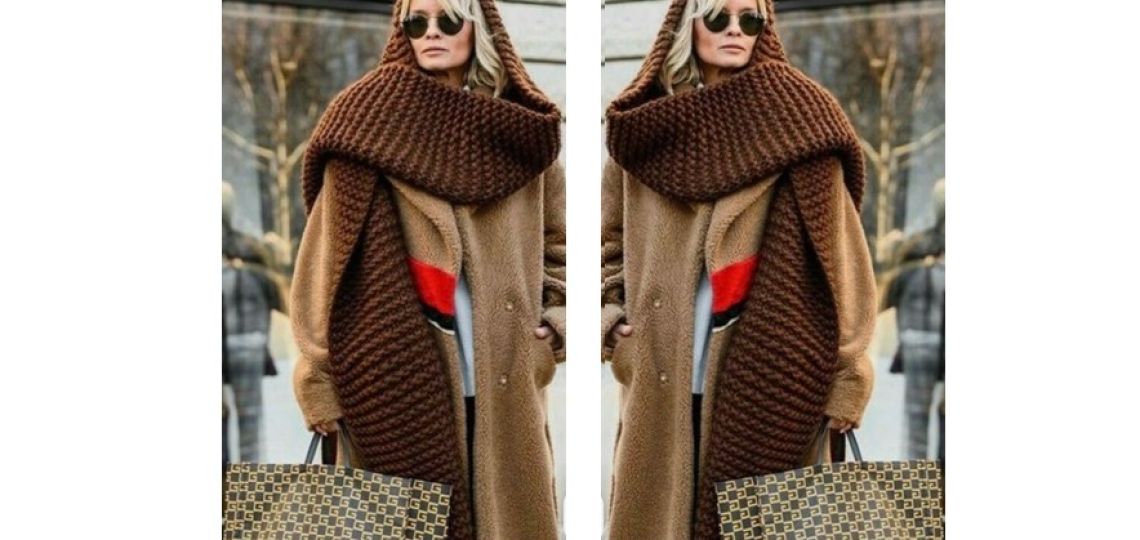Cómo llevar bufandas XXL con todo el estilo
