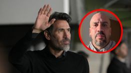 Juan Sebastián Verón y Eduardo Domínguez