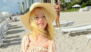 Matilda, la hija de Luciana Salazar, deslumbró con un increíble look black and white
