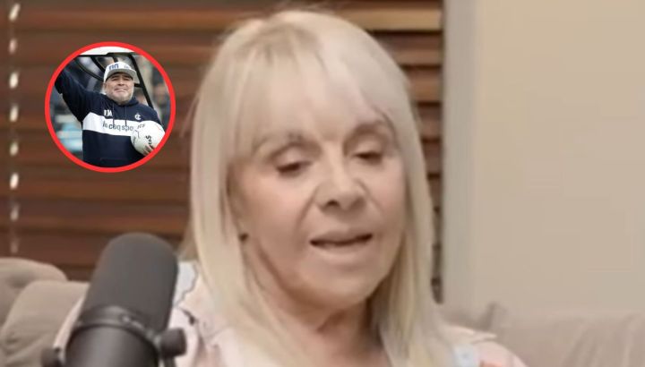 Claudia Villafañe reveló qué habla con Diego Maradona cuando está sola: "Fue y es muy duro"