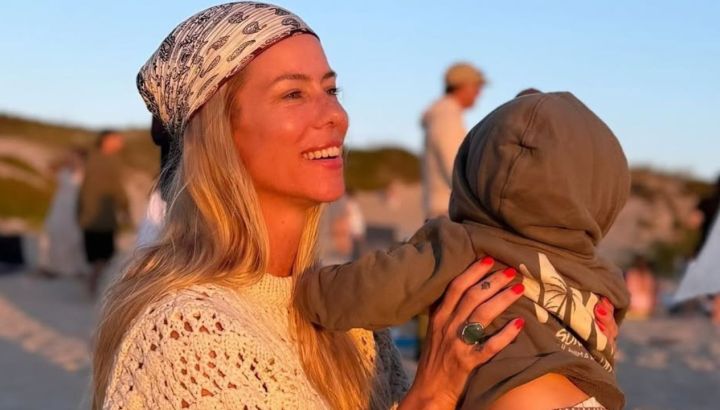 La tierna imagen que compartió Nicole Neumann de Cruz Urcera: le salieron dos dientes