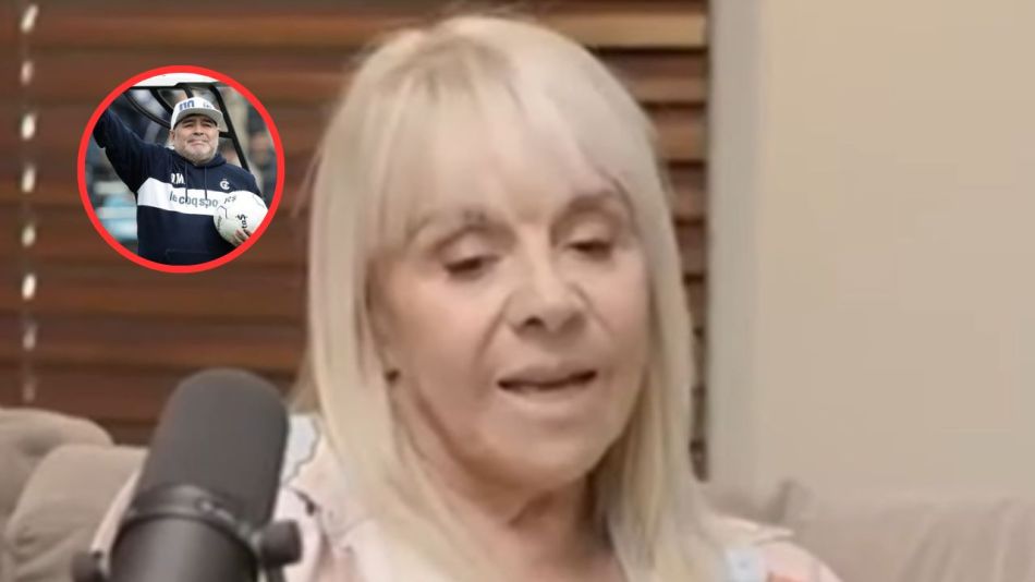 Claudia Villafañe y Diego Maradona