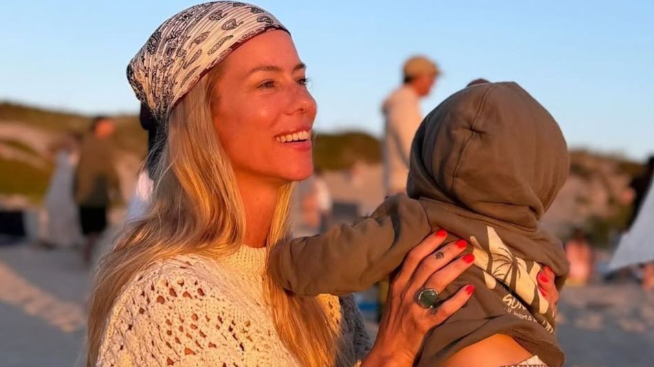 Nicole Neumann mostró una adorable foto de Cruz Urcera 