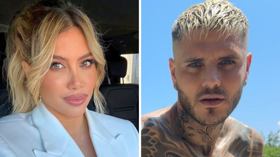 Wanda Nara y Mauro Icardi