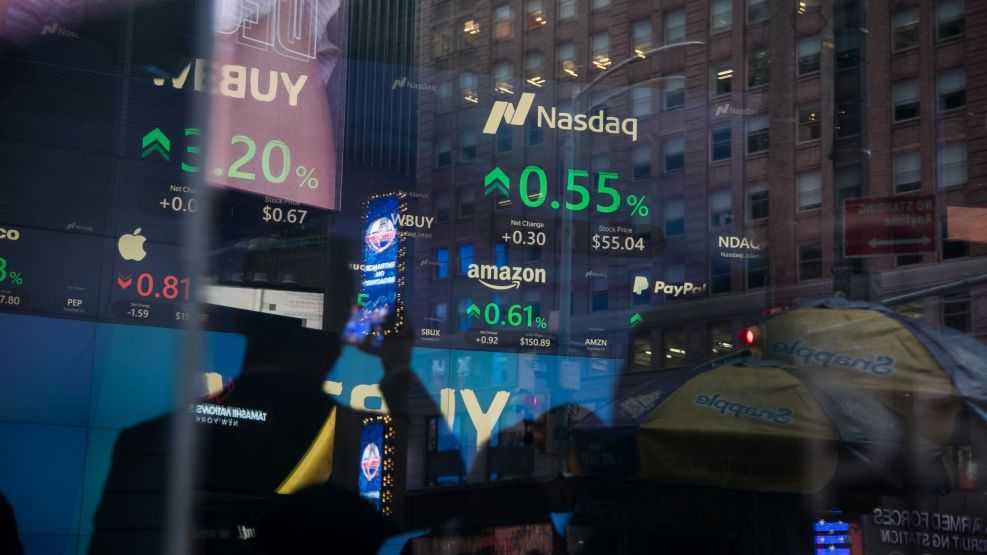 Nasdaq 100 Climbs After Tech-Heavy Benchmark Closed At A Record On Friday