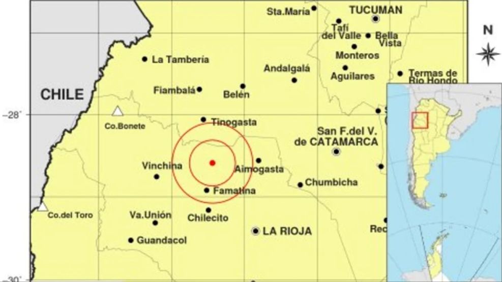 Sismo en La Rioja: el fuerte temblor se sintió hasta en Catamarca, San Juan y Córdoba
