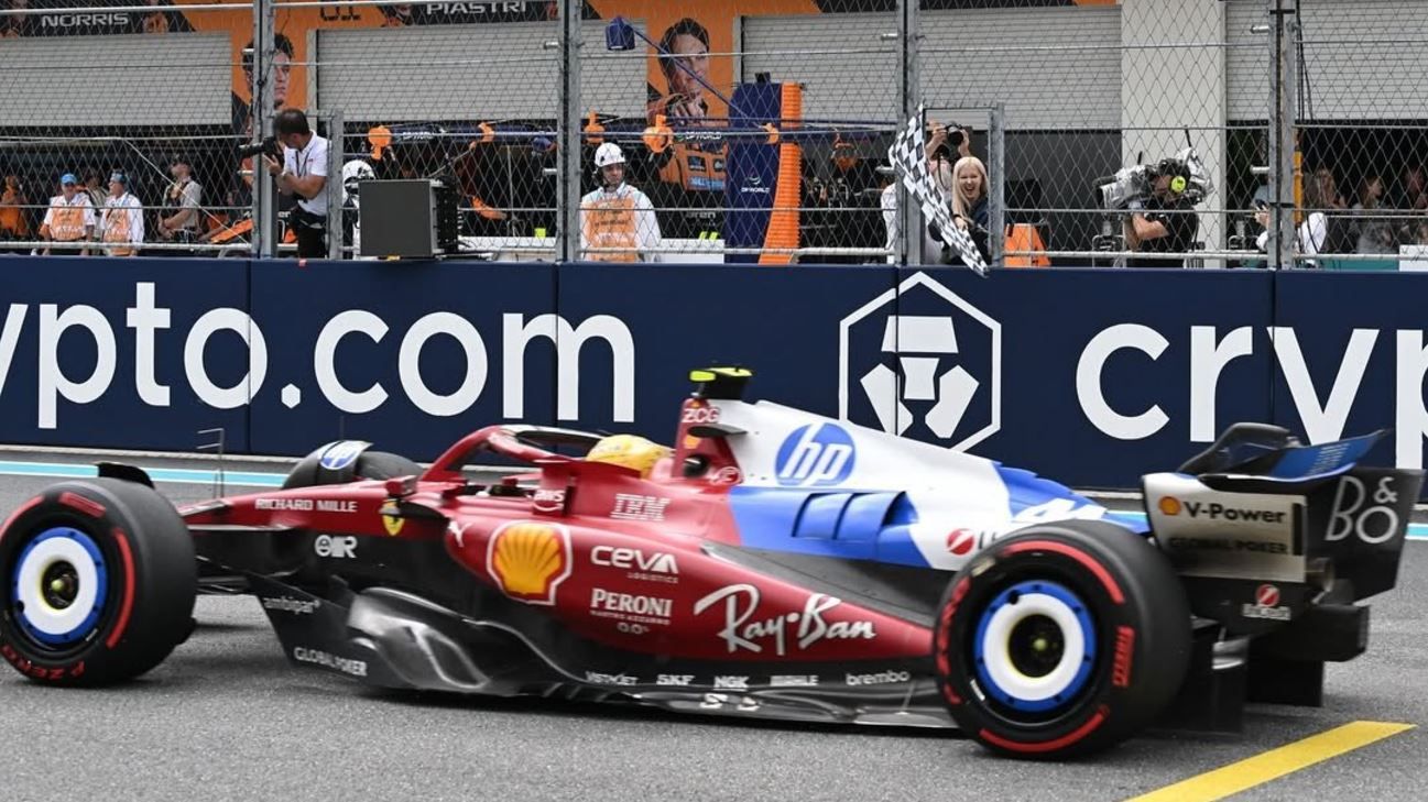 Rosé en la sprint del GP de Miami de la F1 2025