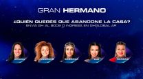 Las nominados para la gala de eliminación de Gran Hermano del lunes 5 de mayo