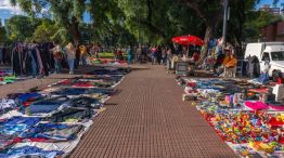 Manteros en Chacarita