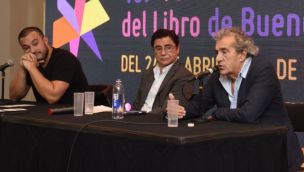 Jorge Fontevecchia en la Feria del Libro