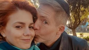 Natalie Pérez y Adrián Suar