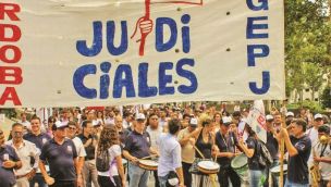 Protesta de judiciales