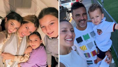 Mientras recorren Disney con su madre, Sienna, Indiana y Allegra Cubero se acordaron de la madre de su hermanito, Luca.