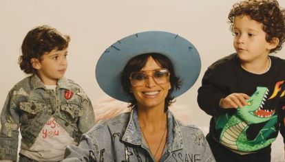 La diseñadora festejó en Bocha Polo el cumpleaños número cuatro de sus dos hijos, India y Román.