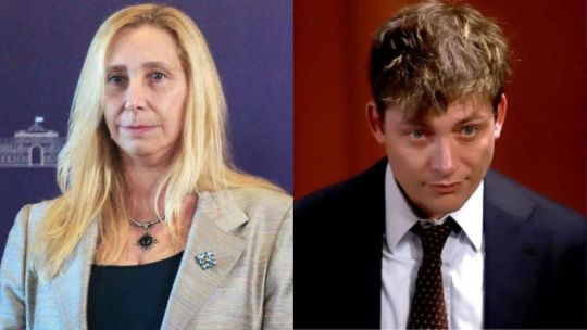 Karina Milei y Santiago Caputo