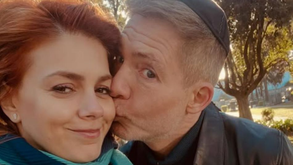 Natalie Pérez y Adrián Suar