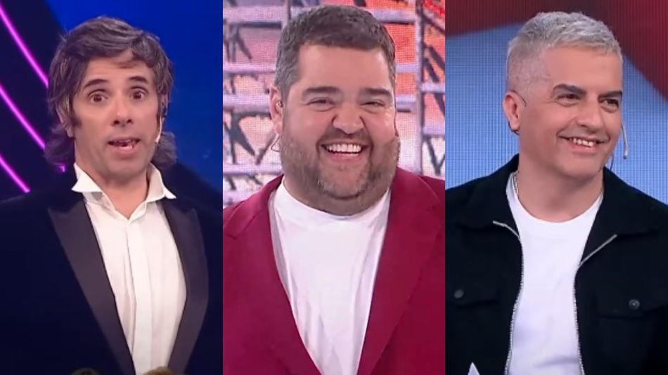 Robertito Funes Ugarte, Darío Barassi y Ángel de Brito