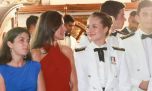 Tras meses sin verse, así fue el emotivo reencuentro de la Princesa Leonor y Letizia Ortiz en Panamá