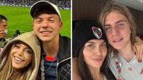 Evangelina Anderson, Bastian Demichelis, Wanda Nara y Valentino López