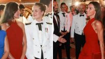 Letizia Ortiz en su visita a su hija Leonor en Panamá