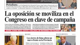 Tapa diario PERFIL domingo 3 de mayo de 2025. 