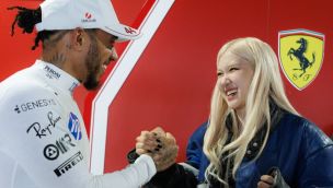 Lewis Hamilton y Rosé