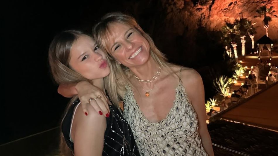 Mariana Fabbiani y su hija Matilda
