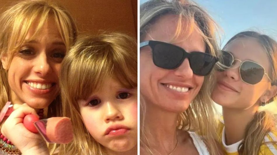Mariana Fabbiani y su hija Matilda