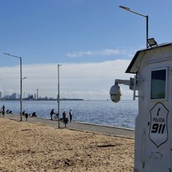 El Parque del Río, un nuevo espacio publico frente al Rio de la Plata, que sigue creciendo y expandiéndose con nuevas obras.